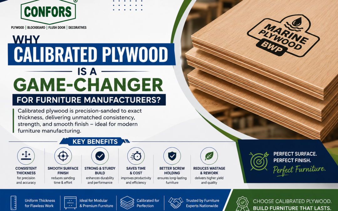 Why Calibrated Plywood Is a Game-Changer for Furniture Manufacturers?