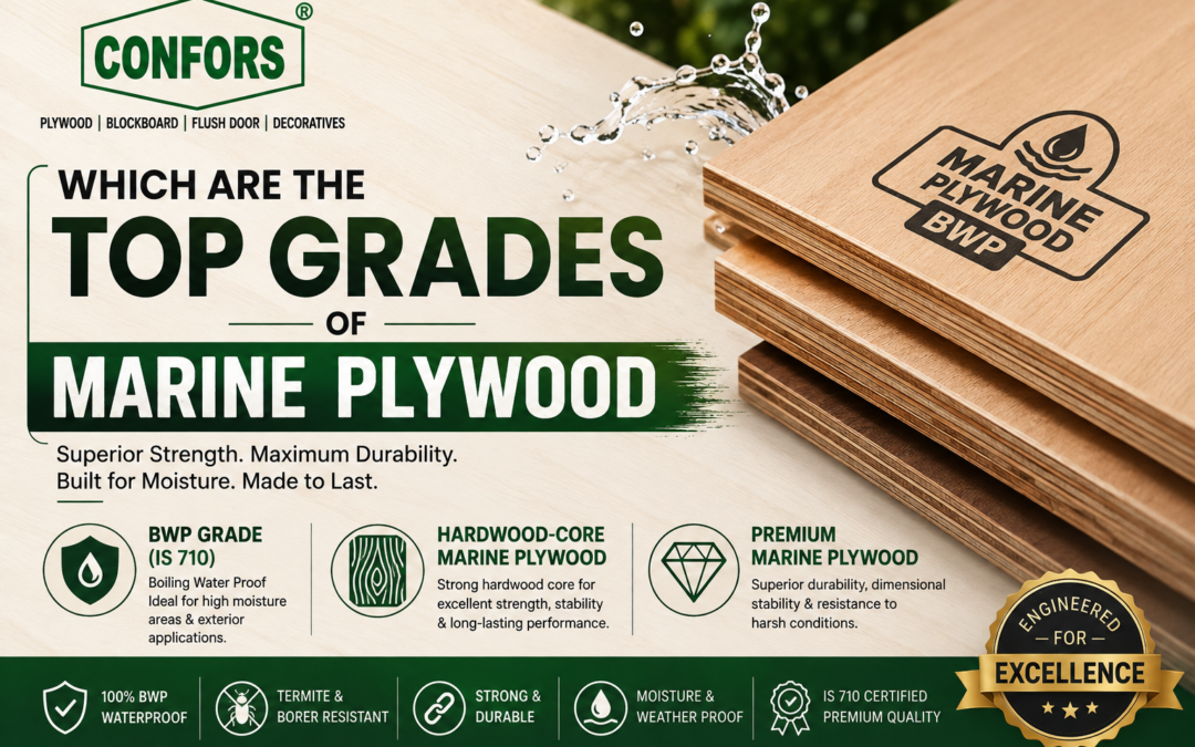 Which are the Top Grades of Marine Plywood Explained?