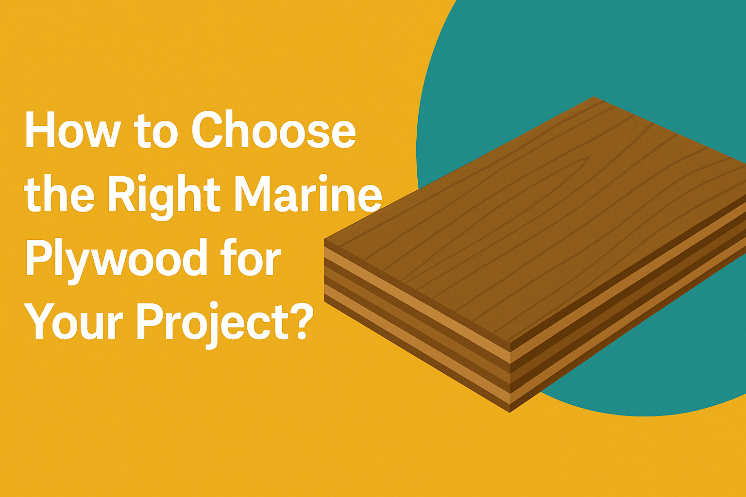 How to Choose the Right Marine Plywood for Your Project