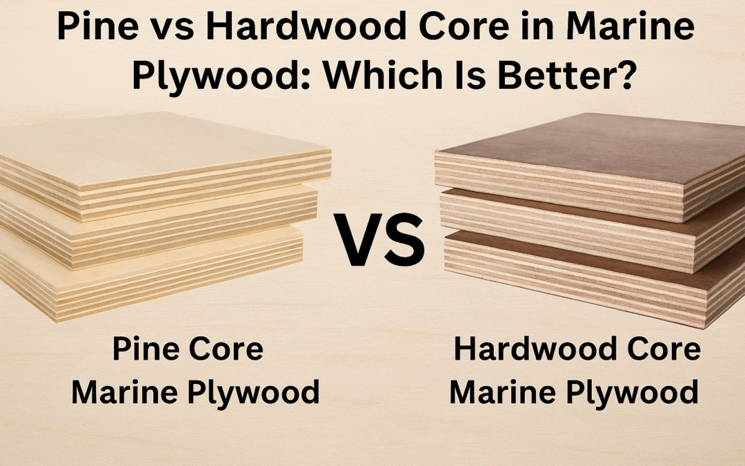 Pine vs Hardwood Core in Marine Plywood: Which Is Better?