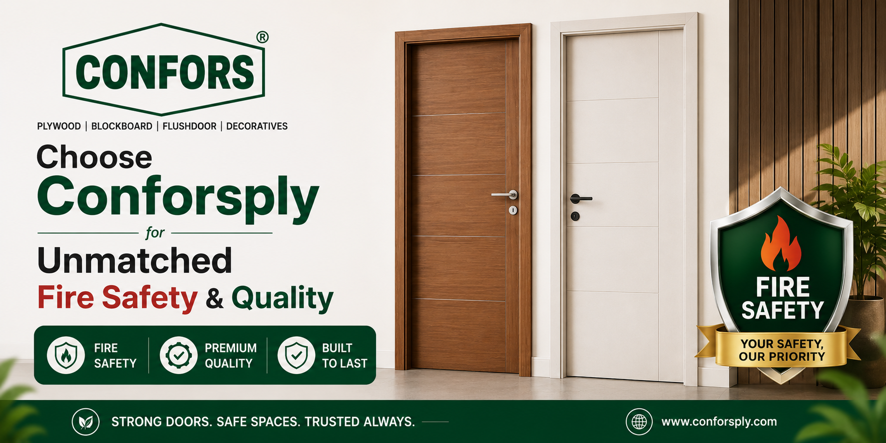 Choose Conforsply for Unmatched Fire Safety & Quality