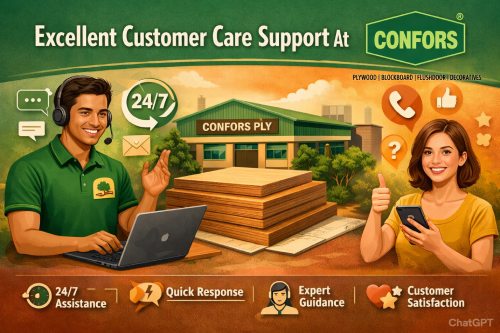 Excellent Customer Care Support At confors Ply